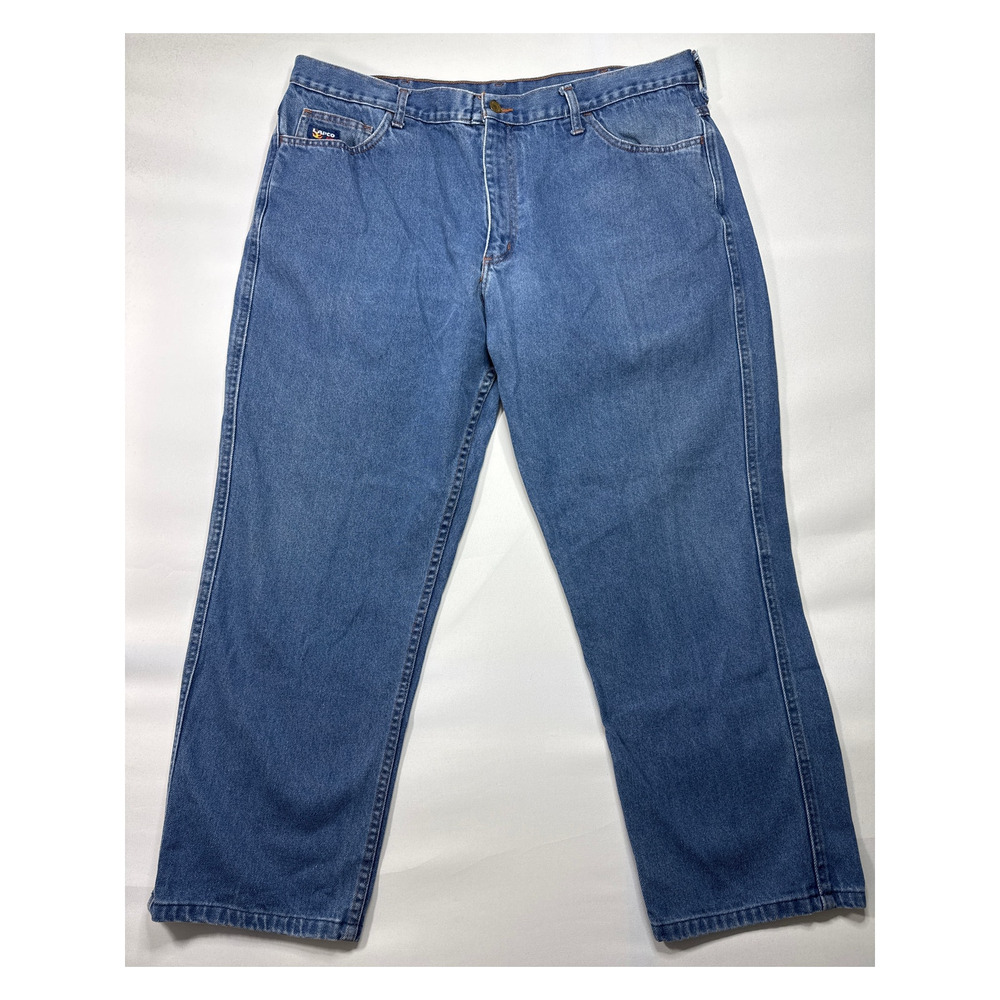 Lapco FR Men's Fire Resistant Straight Leg‎ Blue Denim Jeans - Size 40 (40x29)